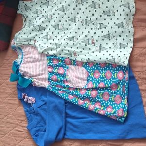 Three girls size 4t dresses. Flap Happy, Disney Jr Minnie Mouse, Gymboree.